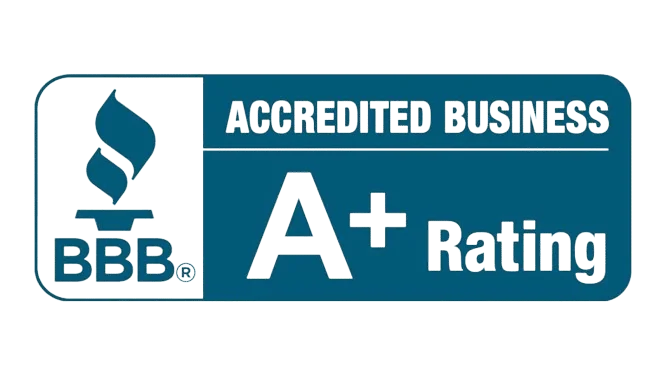 BBB A+ Accredited Business Badge